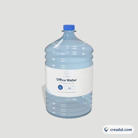 Water Jug 19L 3D: Office Water 19L