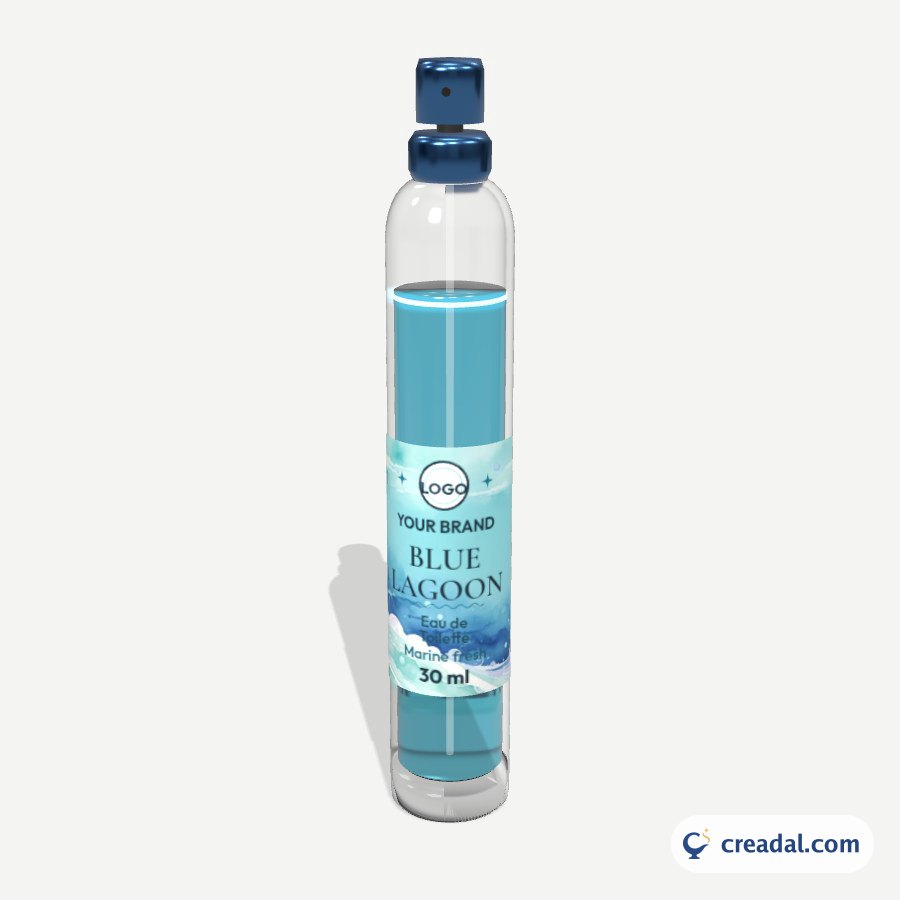 Parfüm Şişesi 3D: Okyanus Aqua