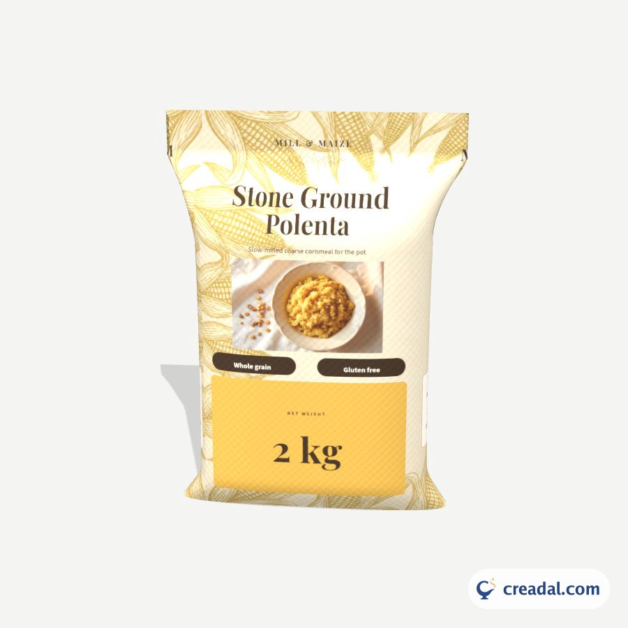 Taş Değirmen Polenta Çuvalı