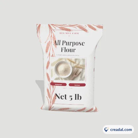 كيس دقيق متعدد الاستخدامات