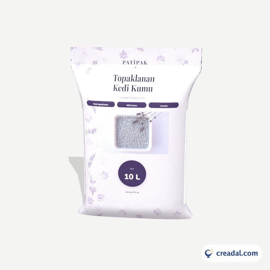 Topaklanan Kedi Kumu Çuvalı