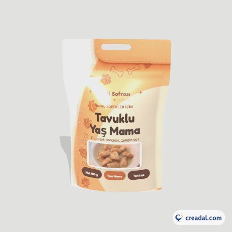 Yavru Köpek Tavuklu Yaş Mama