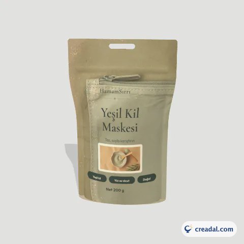Yeşil Kil Maskesi Doypack