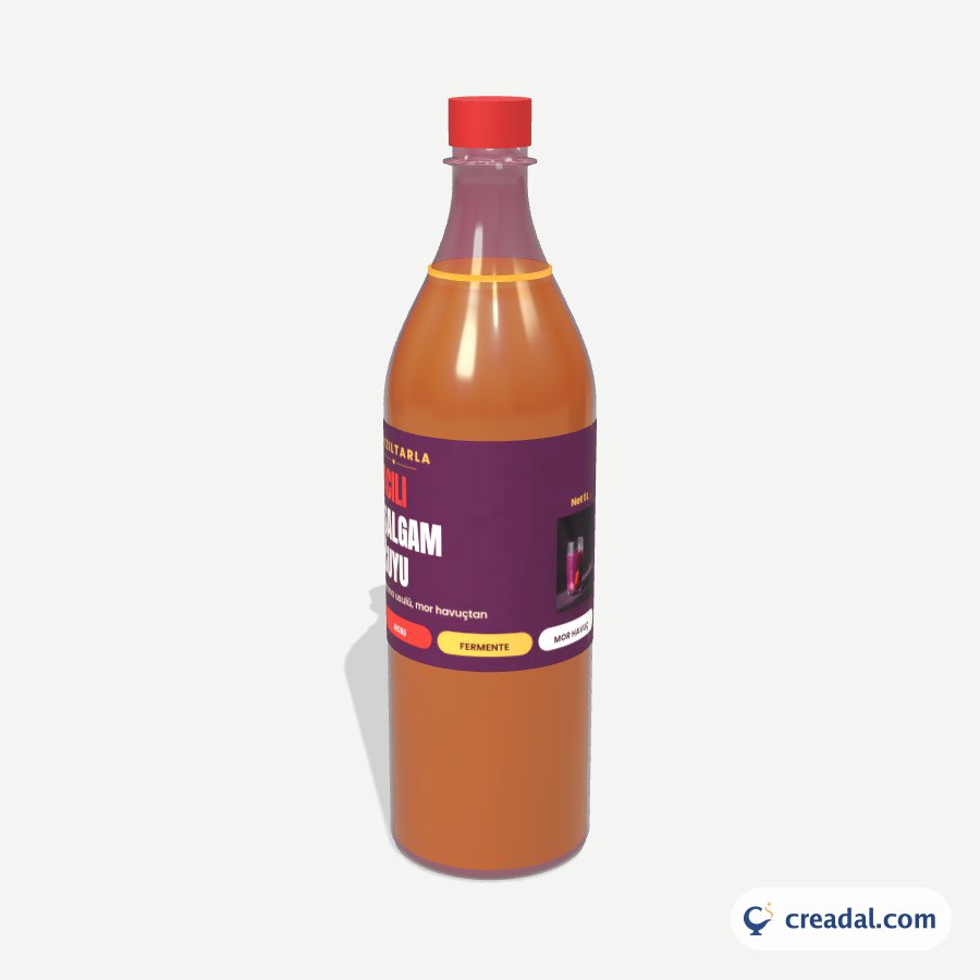 Spicy Şalgam Juice Label