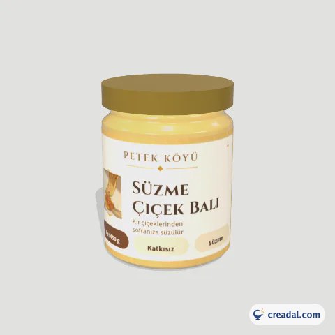 ملصق عسل الزهور المصفى