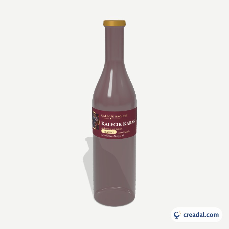 Wine Bottle Neck Label