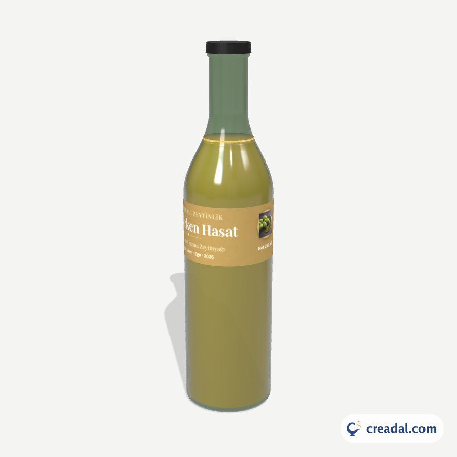 Olive Oil Neck Label