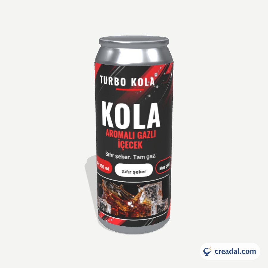 Sugar-Free Cola Can