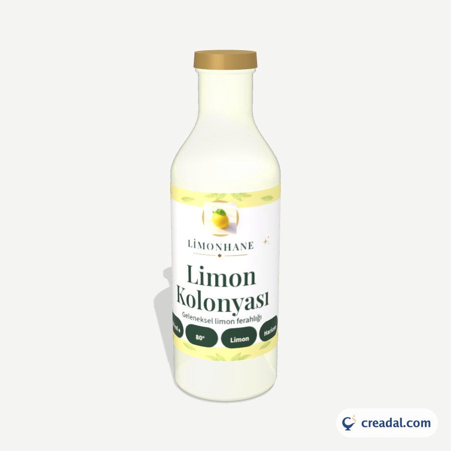 Limon Kolonyası Etiketi