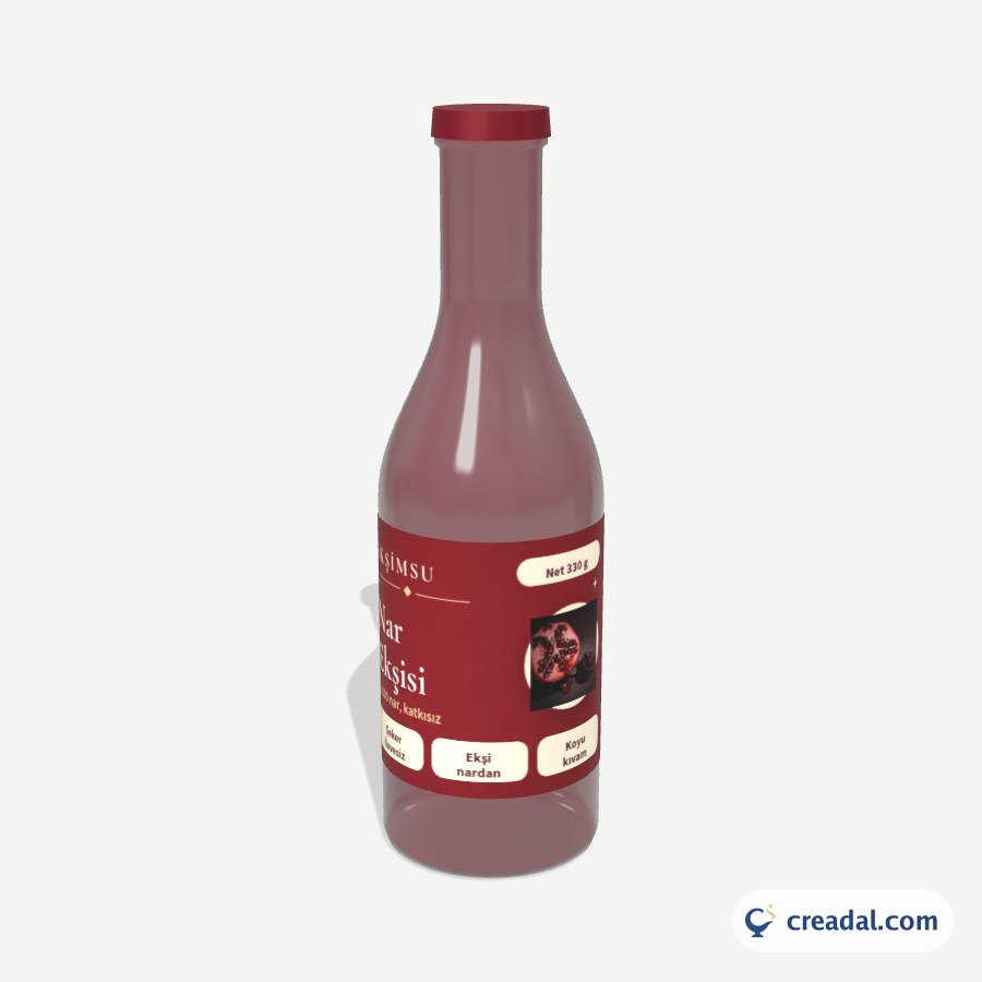 Pomegranate Molasses Bottle Label