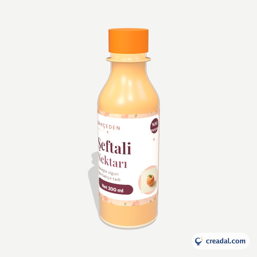 Şeftali Nektarı Etiketi