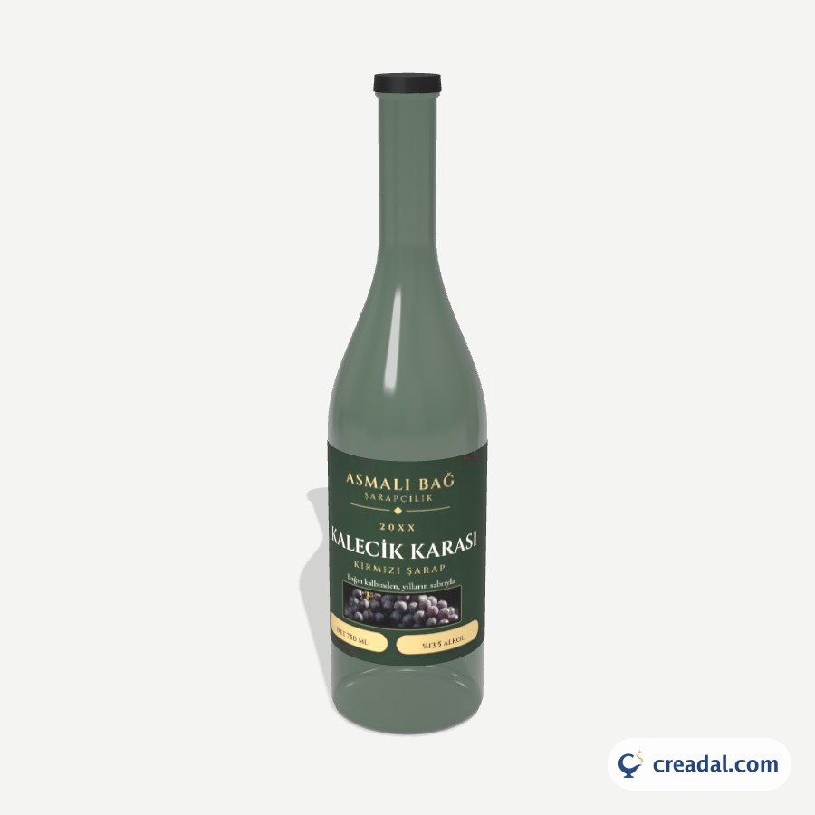 Kalecik Karası Wine Label