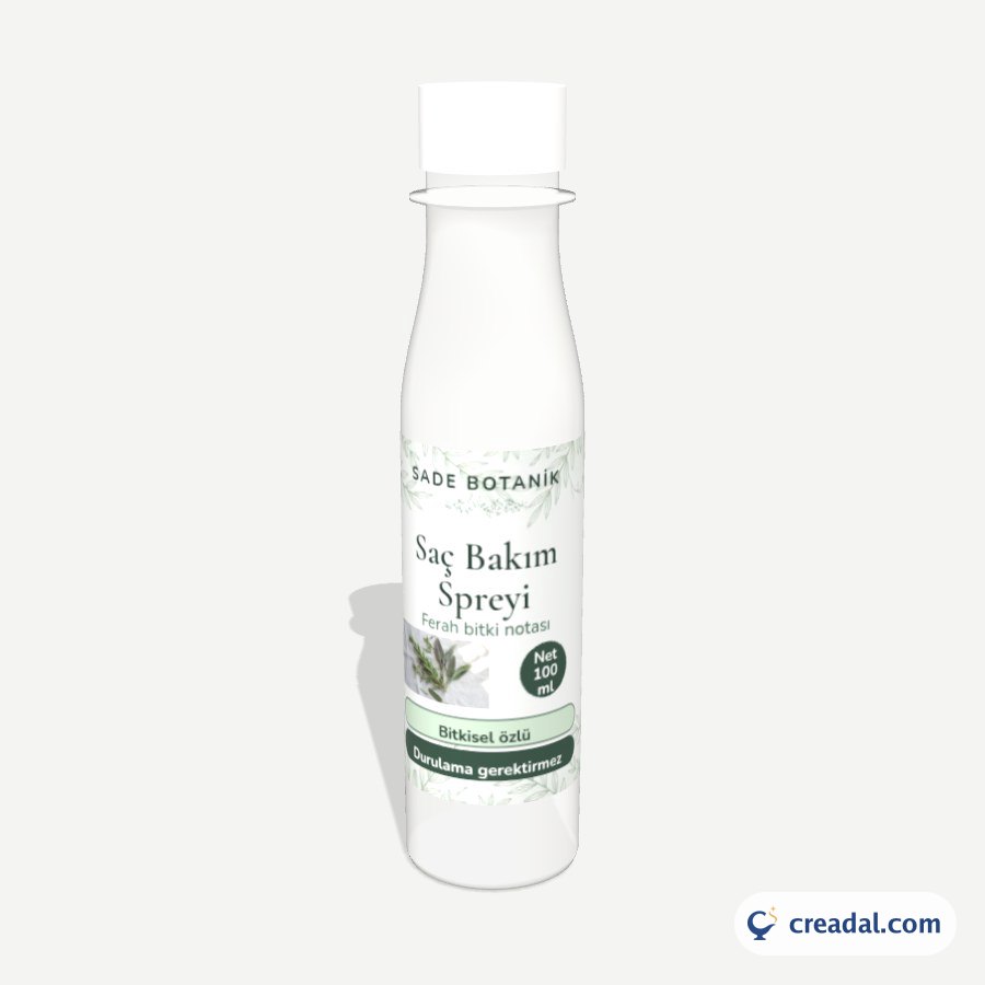 Hair Care Spray Label
