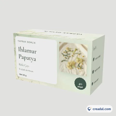 Linden and Chamomile Tea Box