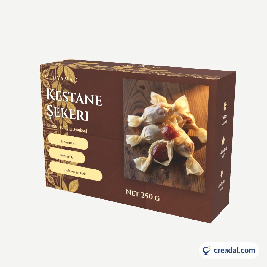 Kestane Şekeri Hediye Kutusu