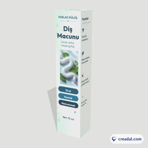 Fluoride Toothpaste Carton
