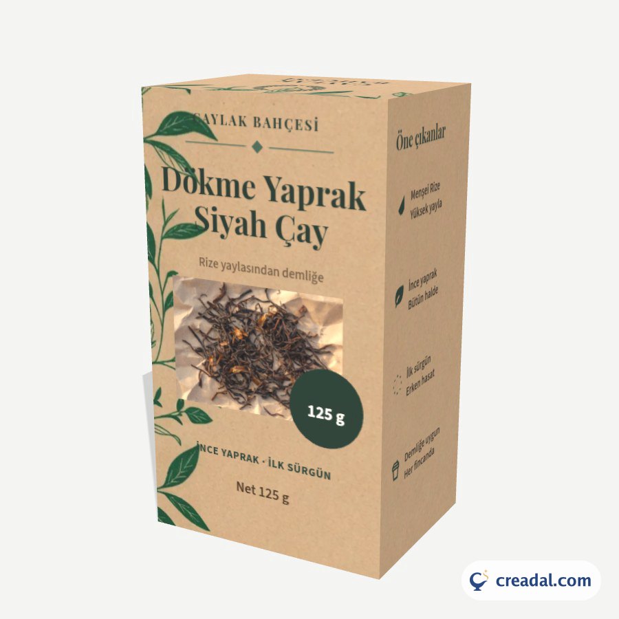 Loose Leaf Black Tea Carton