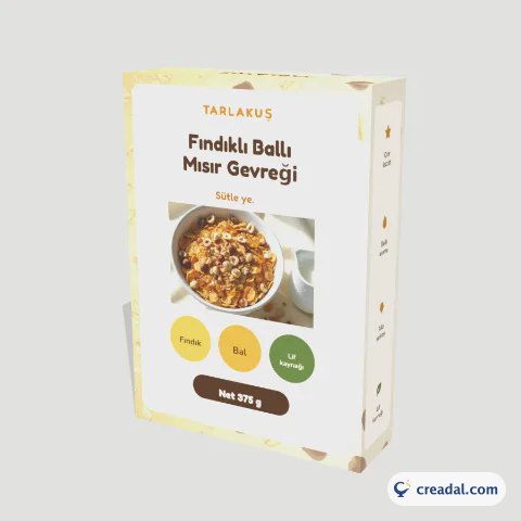 Honey Hazelnut Corn Flakes Box