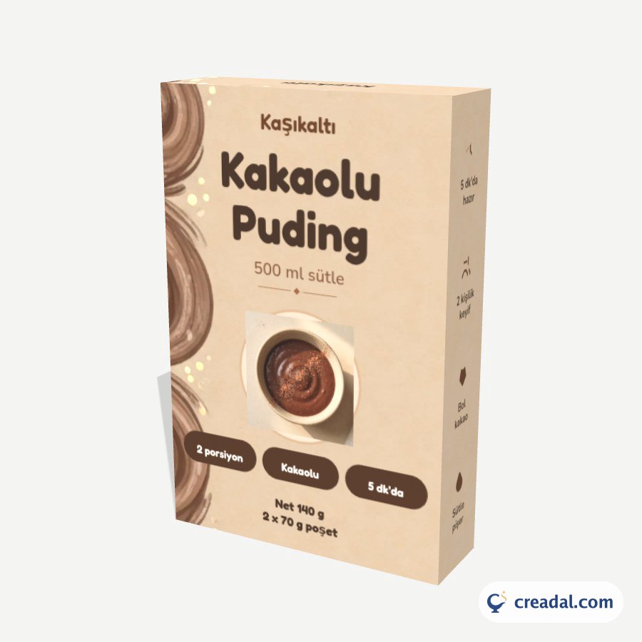 Kakaolu Puding Kutusu