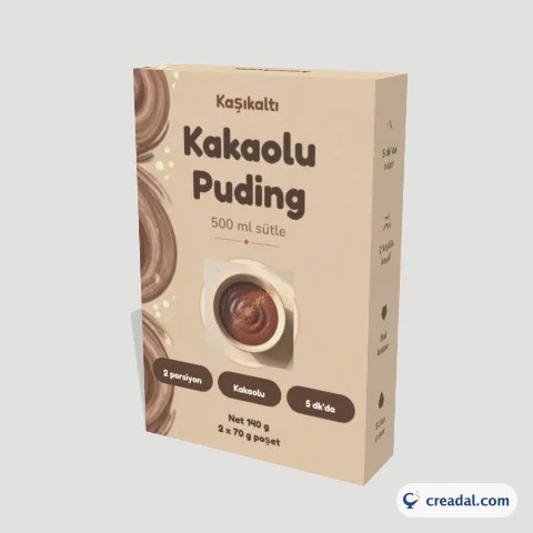 Cocoa Pudding Carton