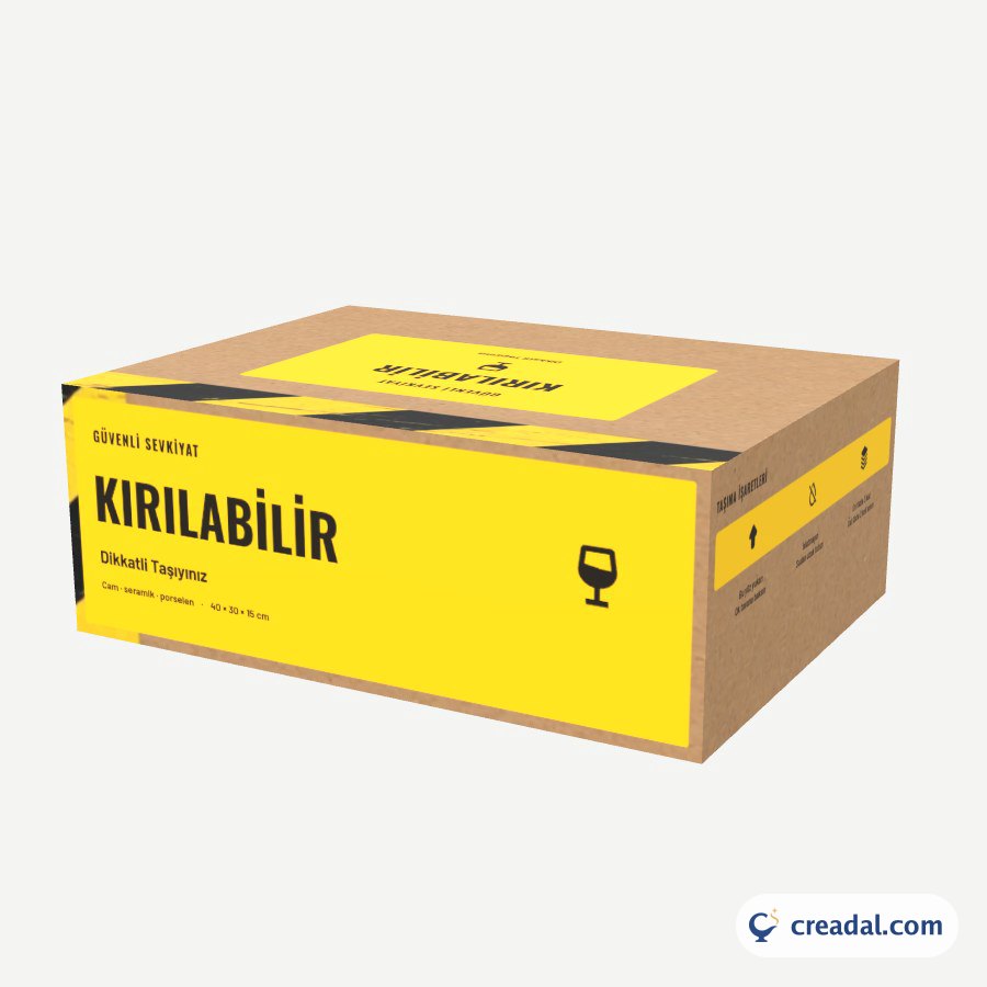 Fragile Shipping Box