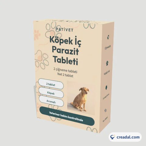 Dog Internal Parasite Tablet Box