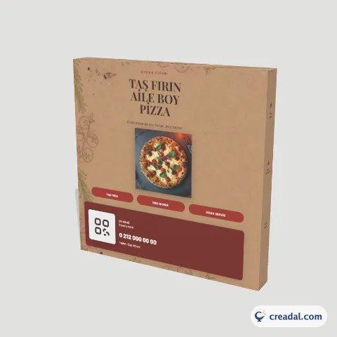 Stone Oven Pizza Box