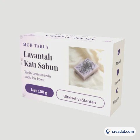 Lavender Bar Soap Carton