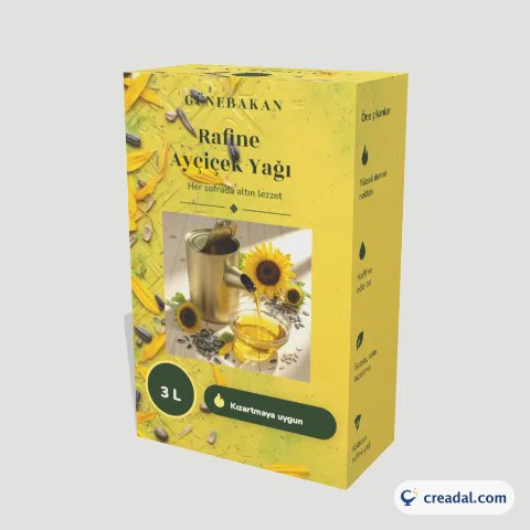 Sunflower Oil Tin