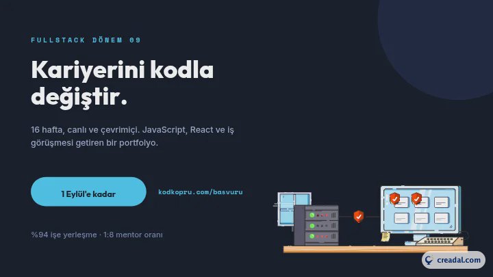 Banner de bootcamp de programação