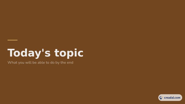 Course Lecture