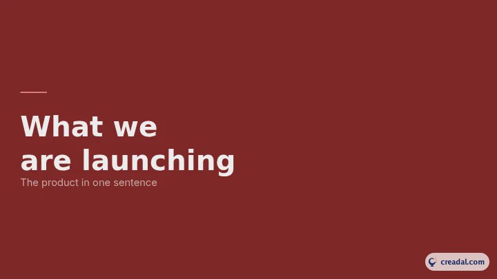 Product Launch Plan
