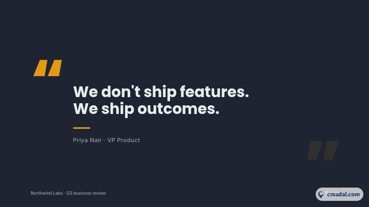 Quote Slide