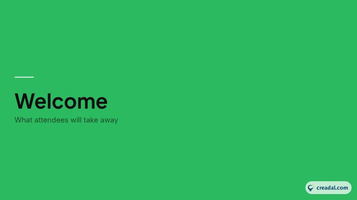 Webinar Deck