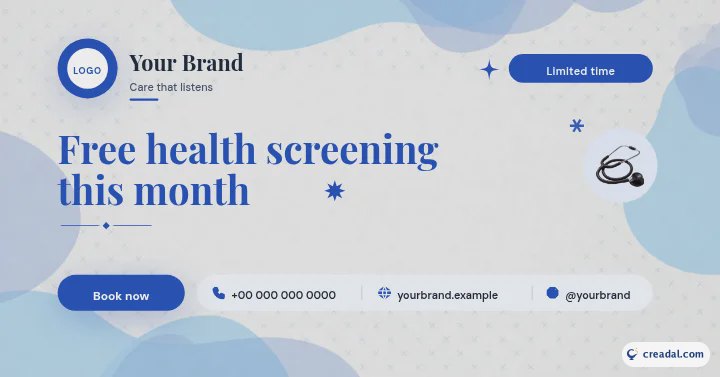 Klinik-Markenkit: Promo-Banner