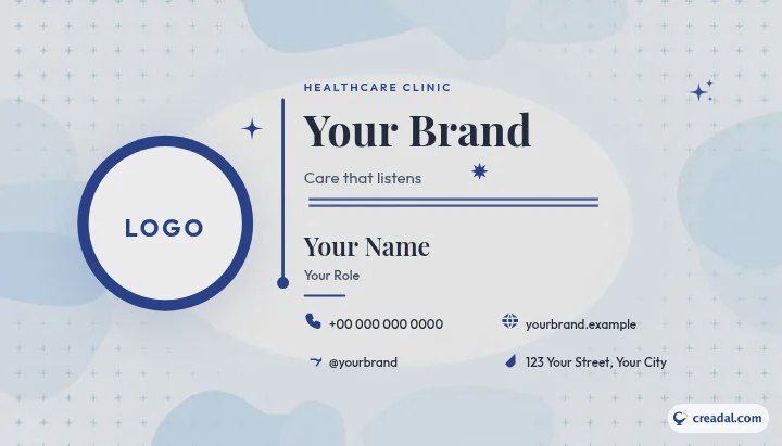 Kit de marque clinique : Carte de visite
