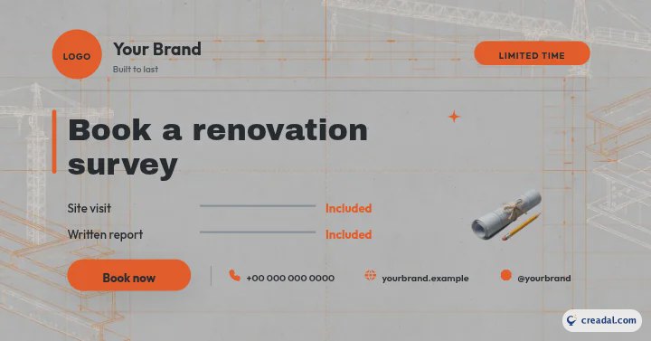 Construction Brand Kit: Promo Banner
