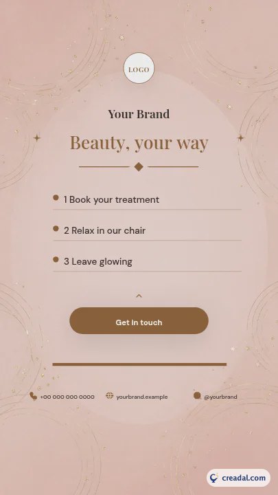 Beauty-Salon Markenkit: Instagram-Story