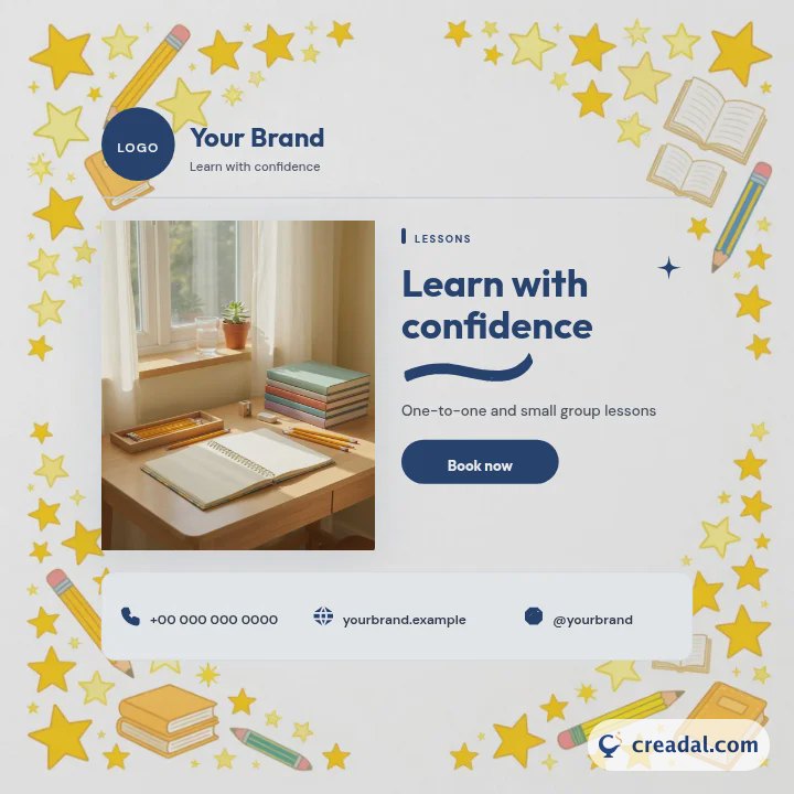 Tutoring Brand Kit: Instagram Post