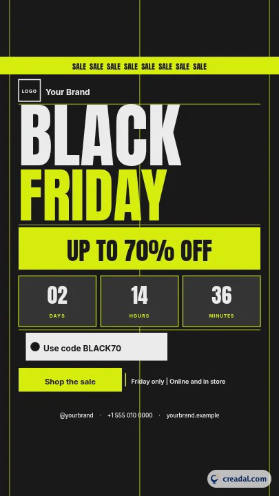 Black Friday Sale: Instagram Story
