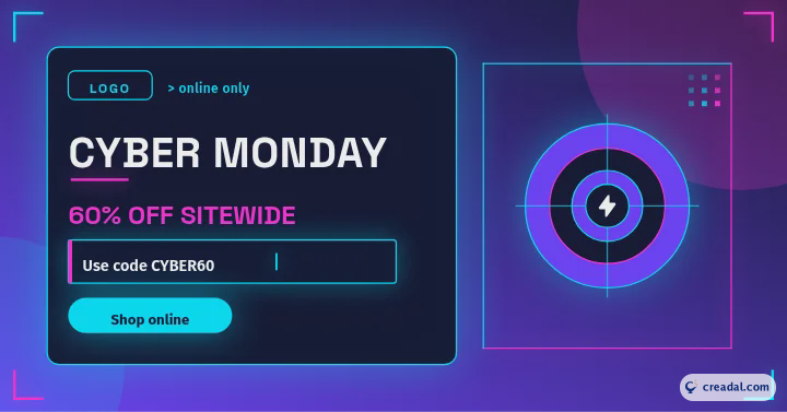 Offres Cyber Monday : bannière web