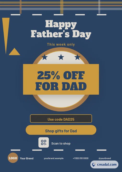 Oferta Día del Padre: Póster A4