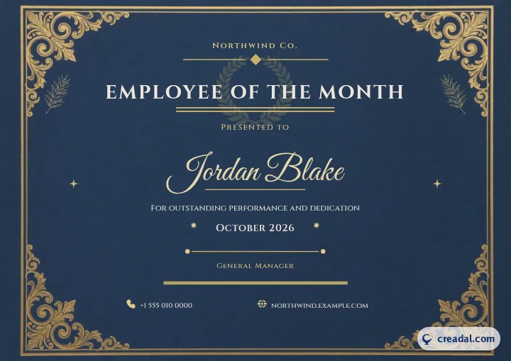Employé du mois