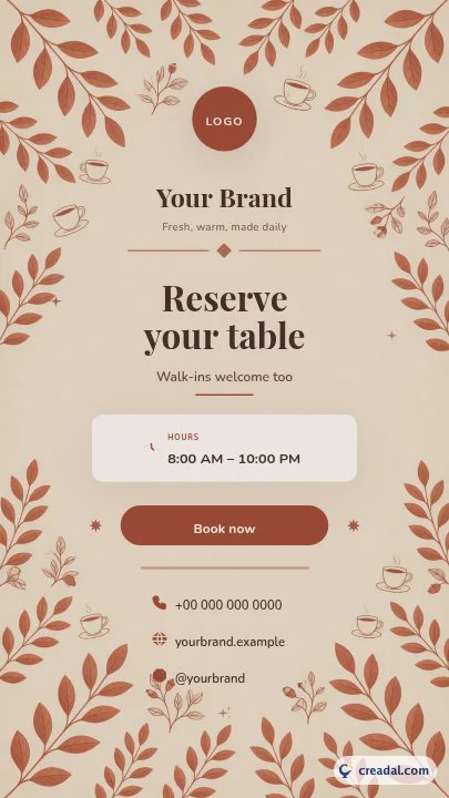 Cafe and Restaurant Daily Post: Book a Table