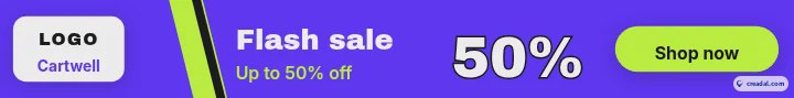 Blitzangebot-Displayanzeigen: Leaderboard 728x90