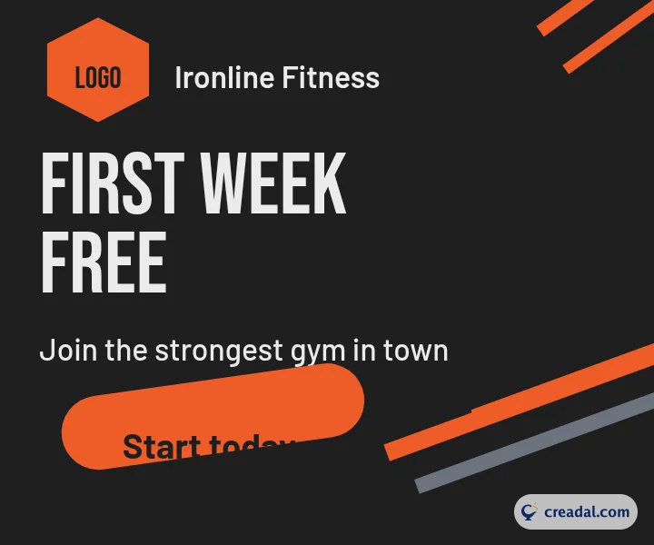Power Gym Display Ads: Display Ad 300x250