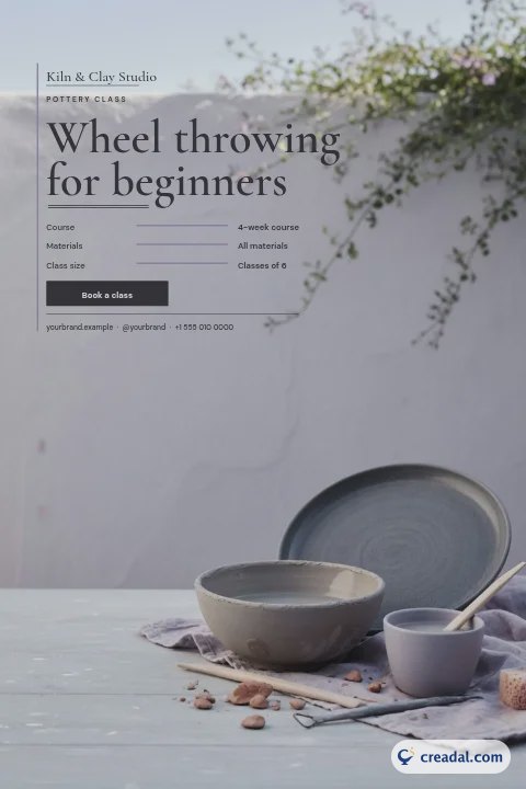 Pottery Class: Pinterest Pin
