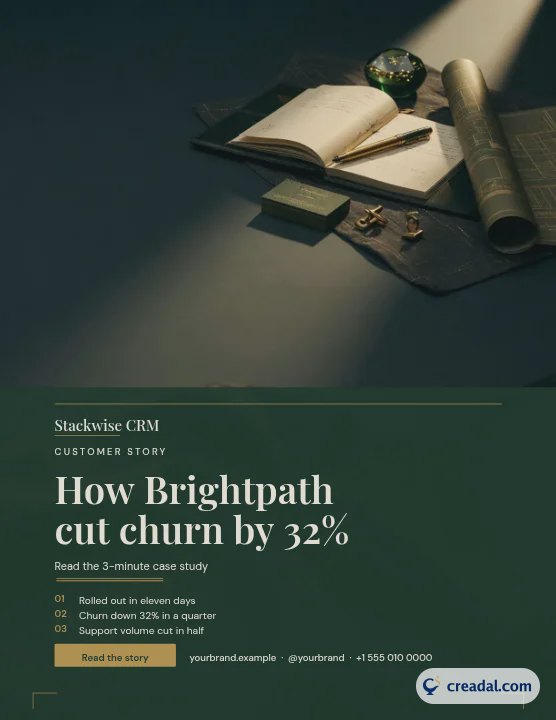 Kundenfallstudie: US-Letter-Flyer