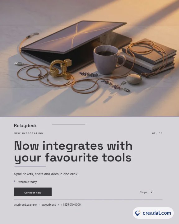 Lancement d'une nouvelle intégration : slide carrousel LinkedIn