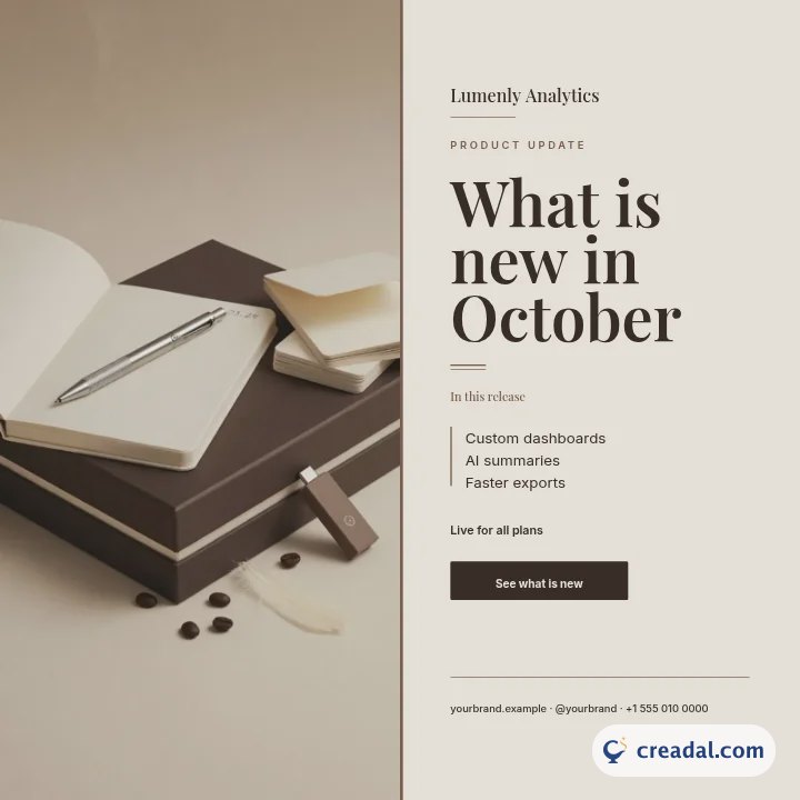 Product Update: Instagram Post